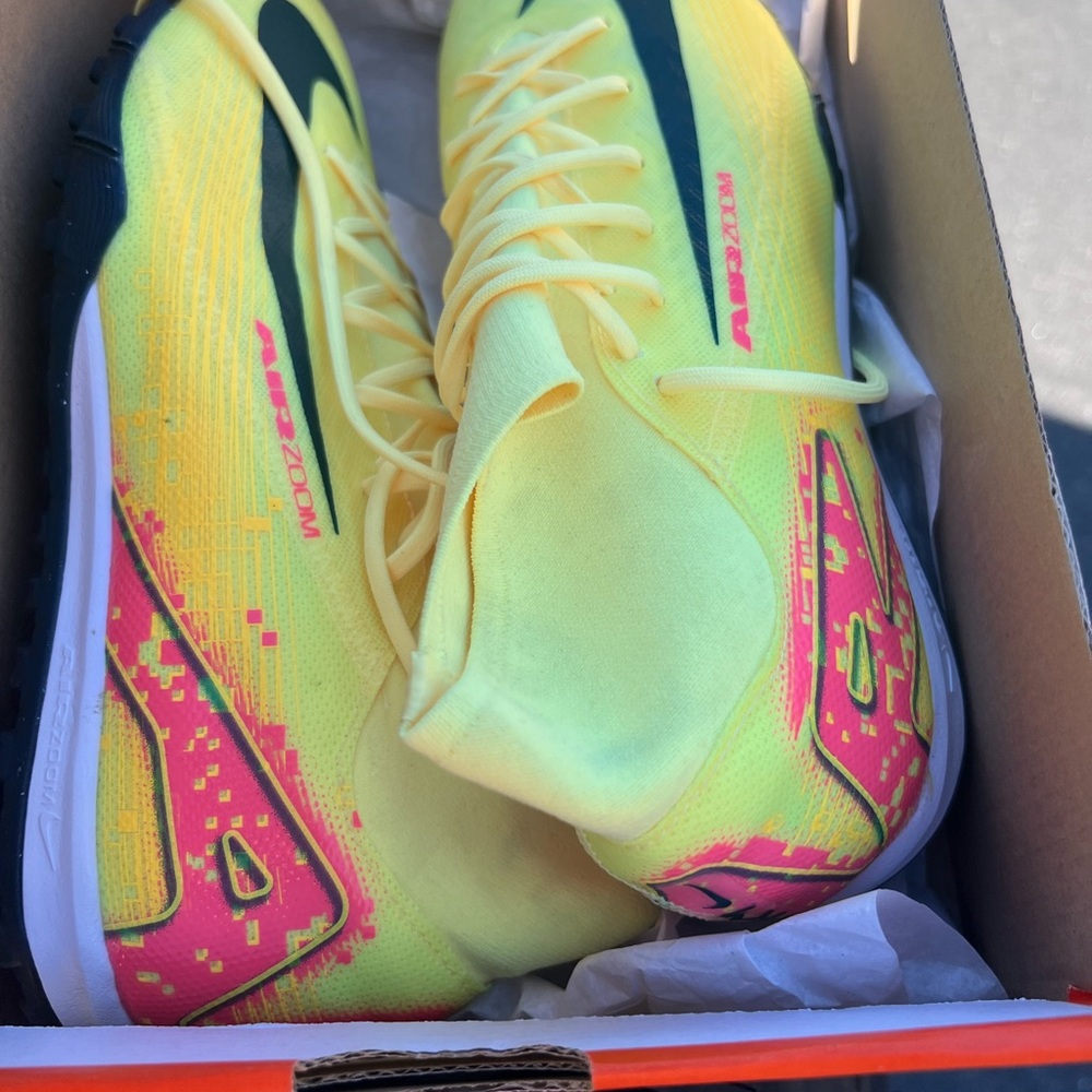 Nike Kids Yellow Soccer Shoes